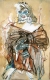 Herakles als Mime - 100x70cm - Mischtechnik